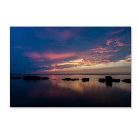 Kurt Shaffer 'Quiet Beautiful Stillness' Canvas Art,16x24